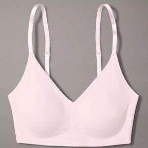 Calvin Klein Pink Invisible Seamless Lightly Lined Triangle Bralette Size M